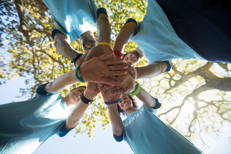 Teamwork hands