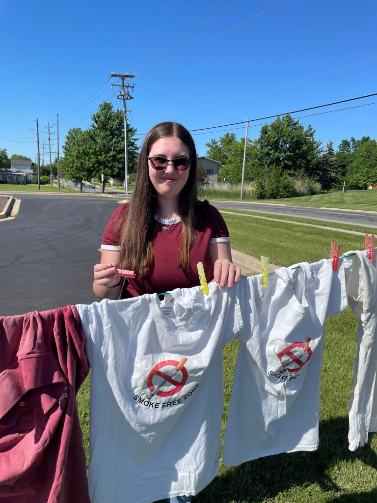 THE CLOTHESLINE PROJECT: